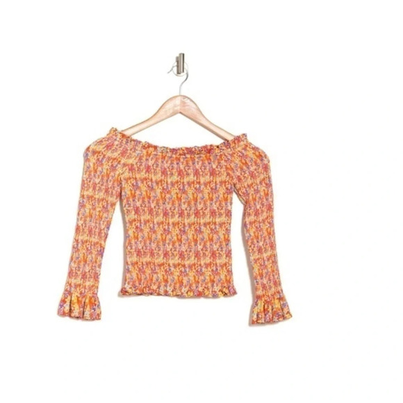 Caroline Constas Felicia Floral Off- the - shoulder Top - Picture 3 of 3